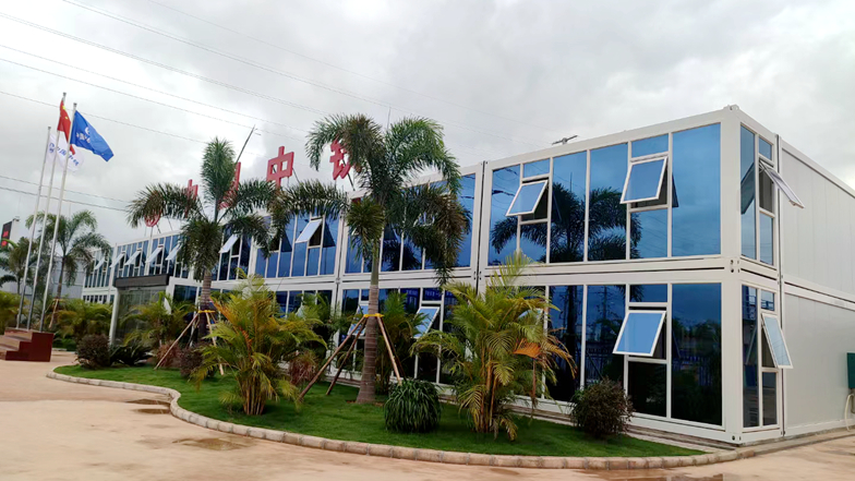 中国铁建邕宁项目打包箱房活动板房